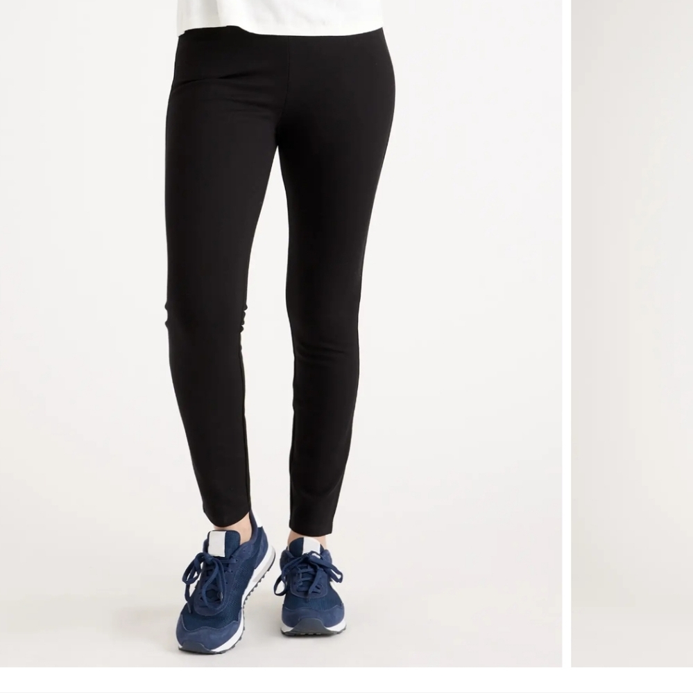 Quince Skinny Ponte Pants In Black Numerous Sizes
